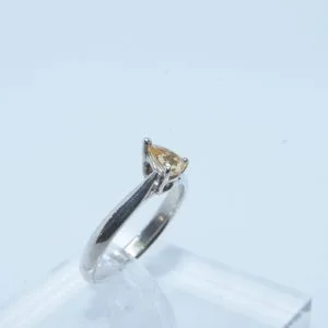 Bague argent et Topaze Impérial
